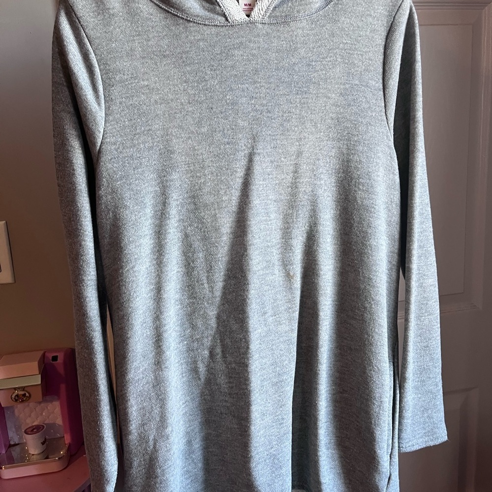 Mossimo Gray Hoodie Medium